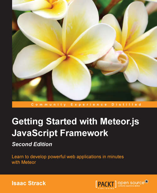 Book cover of Getting Started with Meteor.js JavaScript Framework - Second Edition