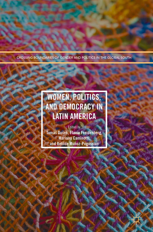 Book cover of Women, Politics, and Democracy in Latin America