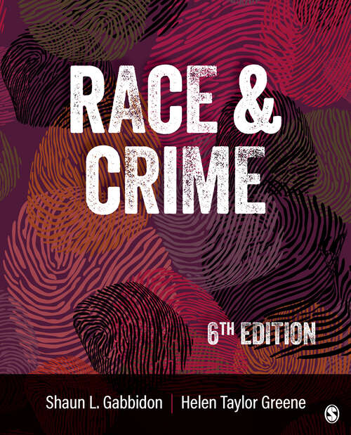 Book cover of Race and Crime (Sixth Edition)