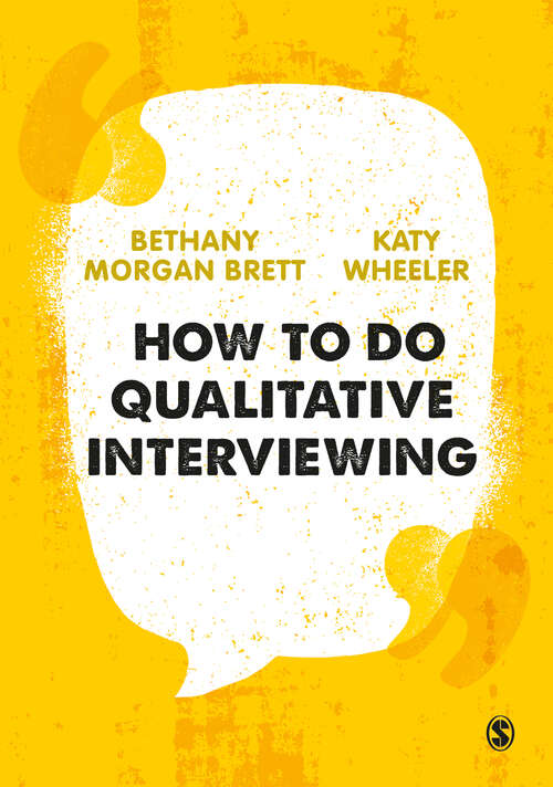 Book cover of How to Do Qualitative Interviewing