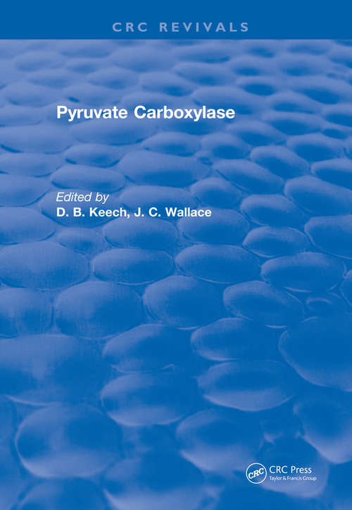 Book cover of Pyruvate Carboxylase