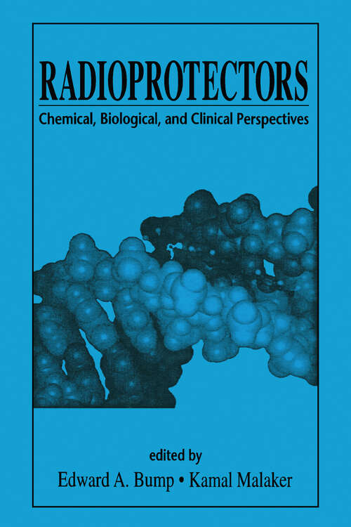 Book cover of Radioprotectors: Chemical, Biological, and Clinical Perspectives (1)