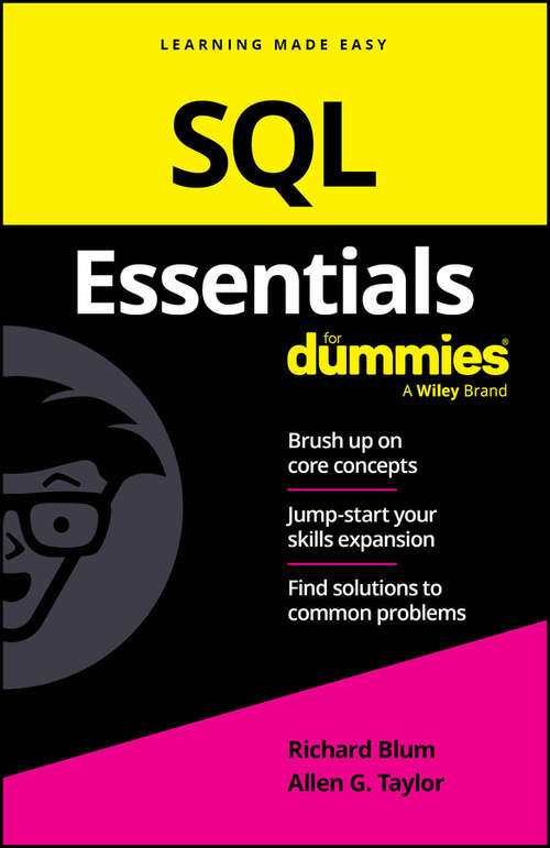 Book cover of SQL Essentials For Dummies