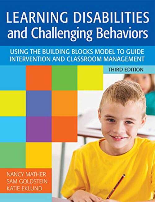 Book cover of Learning Disabilities And Challenging Behaviors: A Guide To Intervention And Classroom Management, Third Edition (3)