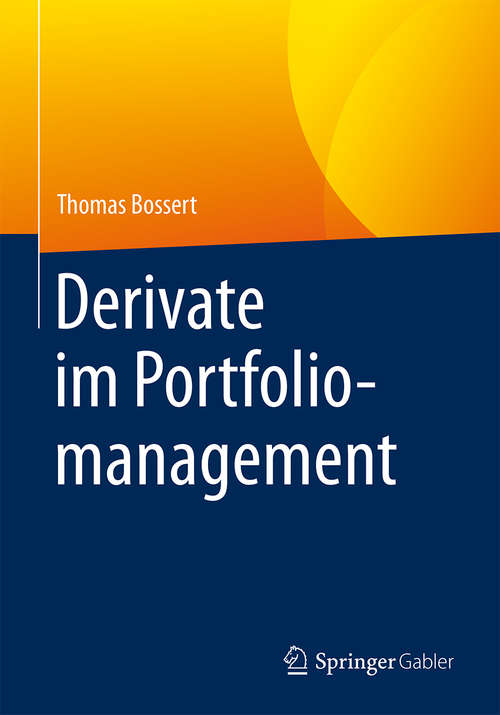 Book cover of Derivate im Portfoliomanagement