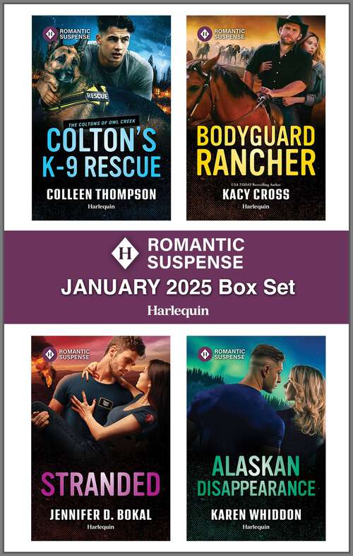 Book cover of Harlequin Romantic Suspense January 2025 - Box Set (Original)