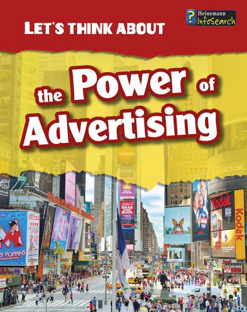 Book cover of Let’s Think About the Power of Advertising