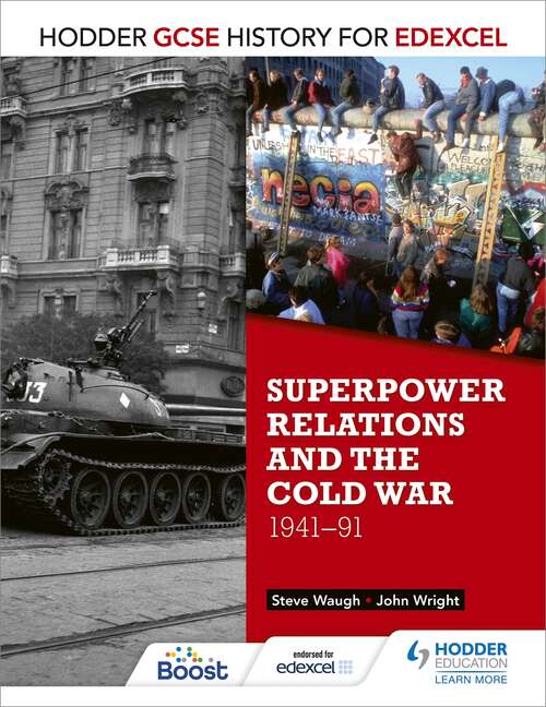Book cover of Hodder GCSE History for Edexcel: Superpower relations and the Cold War, 1941-91
