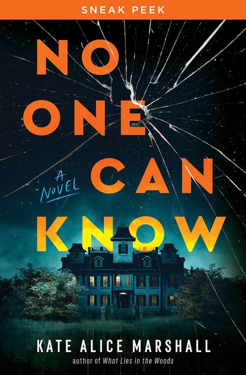 Book cover of No One Can Know Sneak Peek