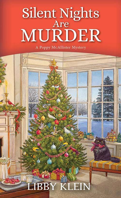 Book cover of Silent Nights Are Murder (A Poppy McAllister Mystery #9)