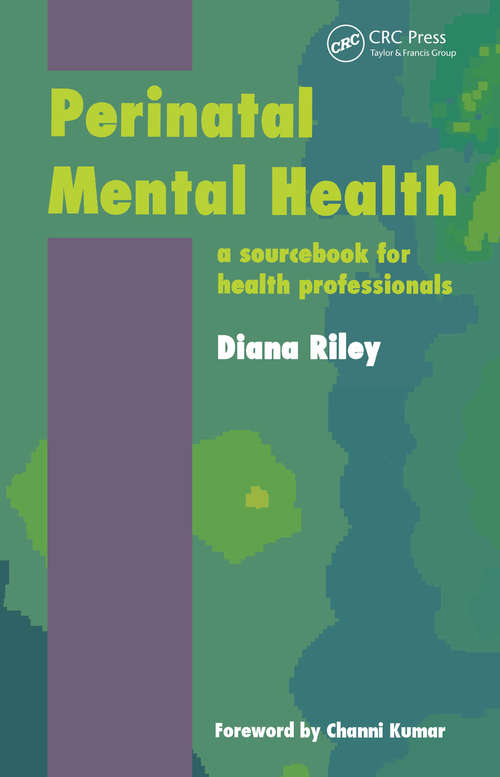 Book cover of Perinatal Mental Health: A Sourcebook for Health Professionals