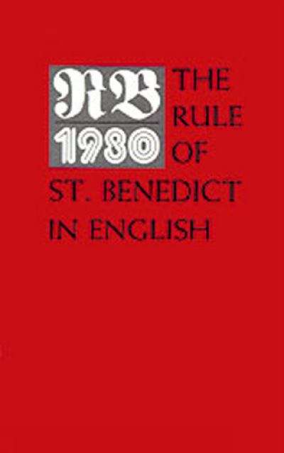Book cover of The Rule of St. Benedict in English