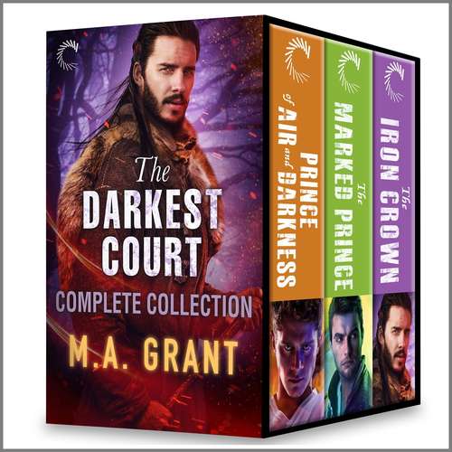 Book cover of The Darkest Court Complete Collection: Male/Male Fantasy Romance Stories (The Darkest Court)