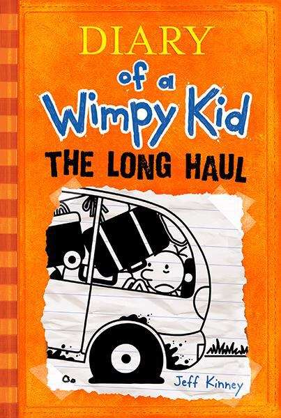 Book cover of The Long Haul  (The Diary of a Wimpy Kid #9)