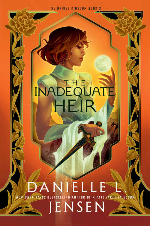 Book cover of The Inadequate Heir (The Bridge Kingdom #3)