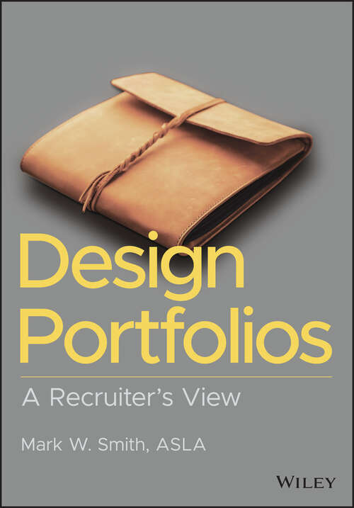 Book cover of Design Portfolios: A Recruiter's View
