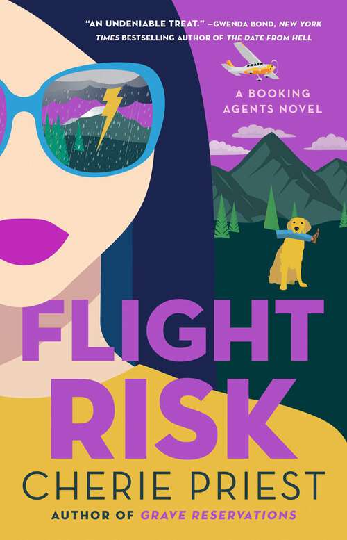 Book cover of Flight Risk: A Novel (Booking Agents Series #2)