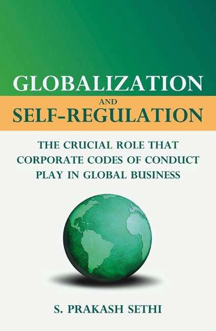 Book cover of Globalization and Self-Regulation