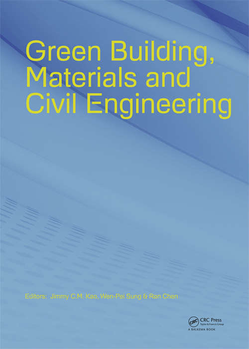 Book cover of Green Building, Materials and Civil Engineering (1)