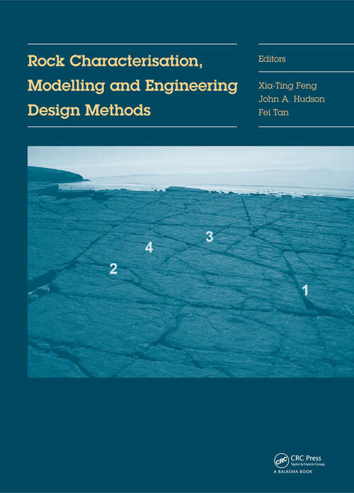 Book cover of Rock Characterisation, Modelling and Engineering Design Methods (1)