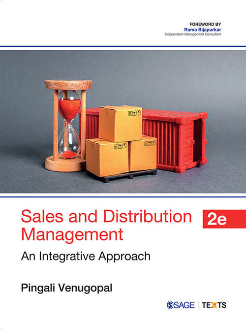 Book cover of Sales and Distribution Management: An Integrative Approach