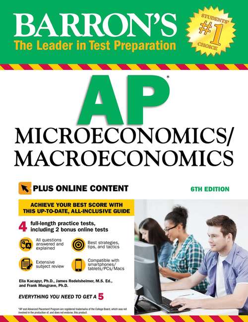 Book cover of AP Microeconomics/Macroeconomics with Online Tests (Sixth Edition)