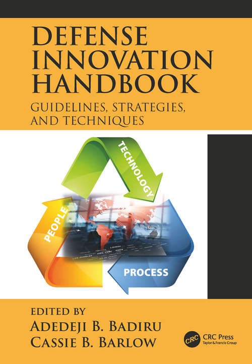 Book cover of Defense Innovation Handbook: Guidelines, Strategies, and Techniques (Systems Innovation Book Series)