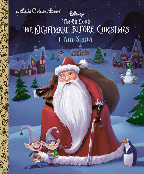 Book cover of I Am Santa (Little Golden Book)