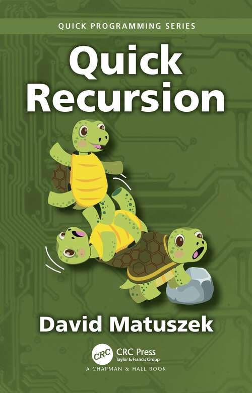 Book cover of Quick Recursion (Quick Programming)