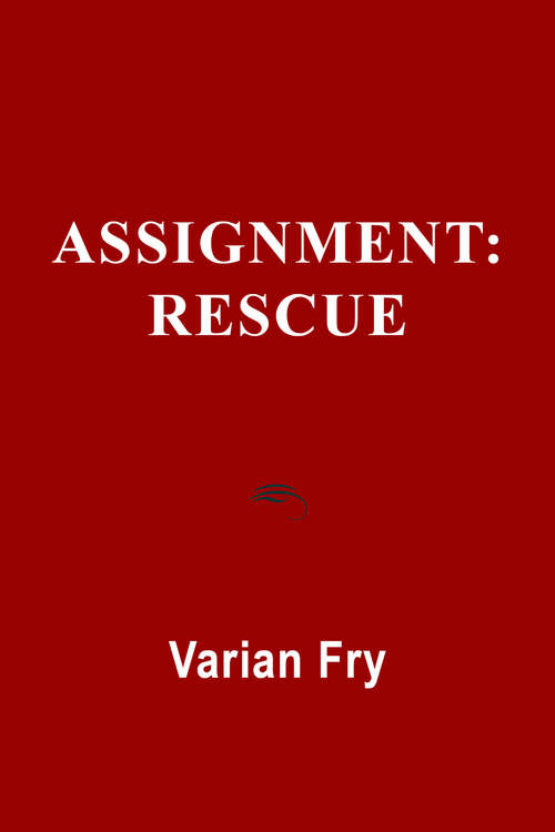 Book cover of Assignment: Rescue