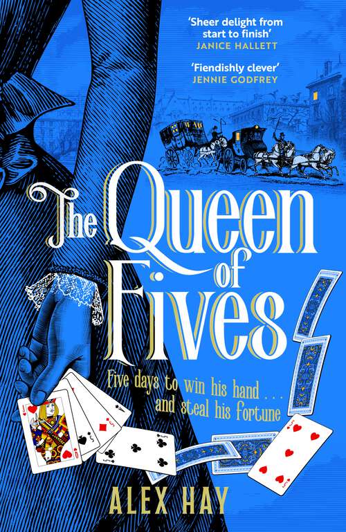 Book cover of The Queen of Fives: a gripping historical mystery with a thrilling twist