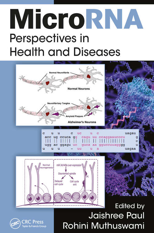 Book cover of MicroRNA: Perspectives in Health and Diseases