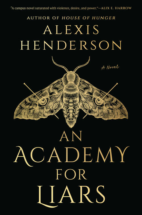 Book cover of An Academy for Liars