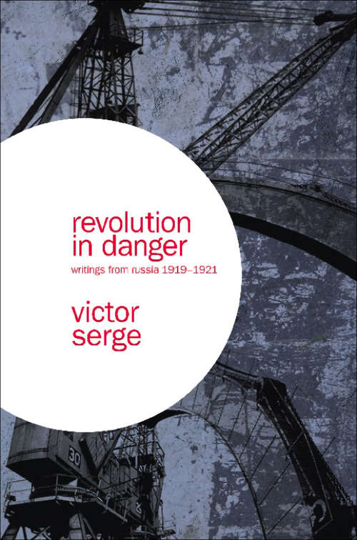 Book cover of Revolution In Danger: Writings from Russia 1919–1921