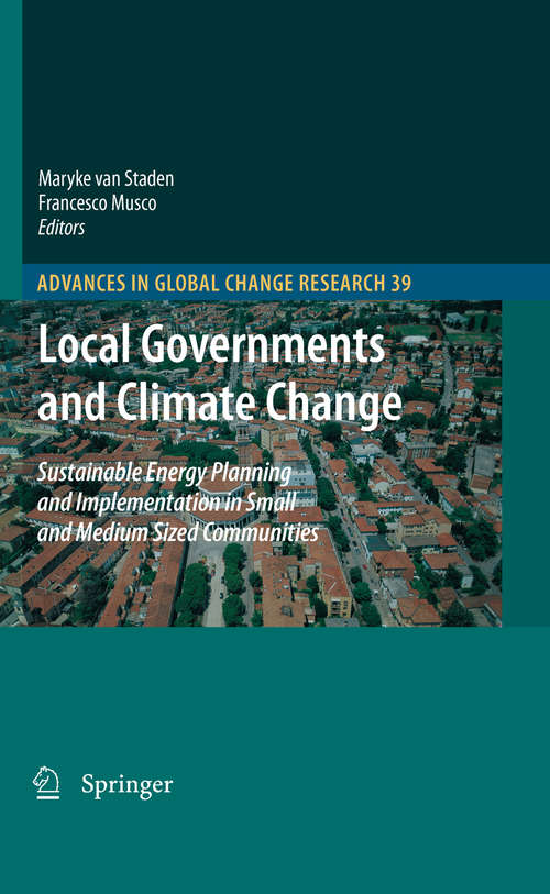 Book cover of Local Governments and Climate Change