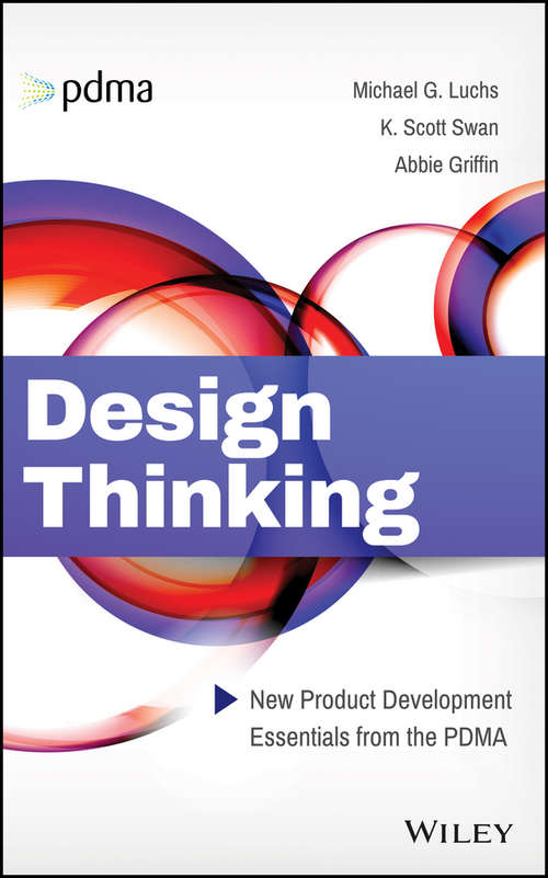 Book cover of Design Thinking: New Product Development Essentials from the PDMA