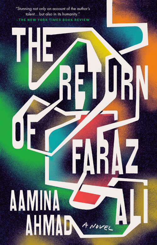 Book cover of The Return of Faraz Ali: A Novel