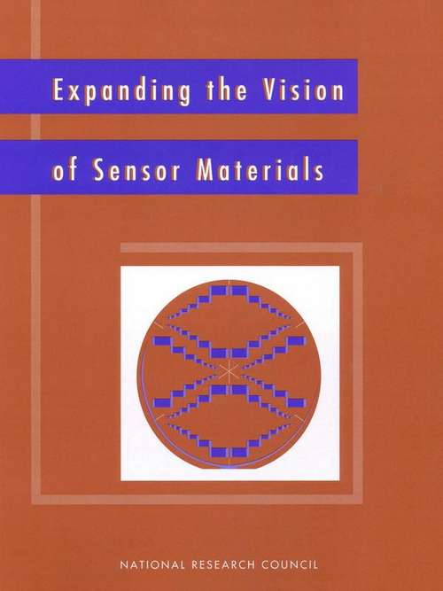 Book cover of Expanding the Vision of Sensor Materials