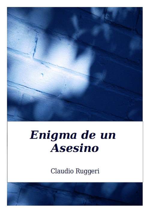 Book cover of Enigma de un Asesino