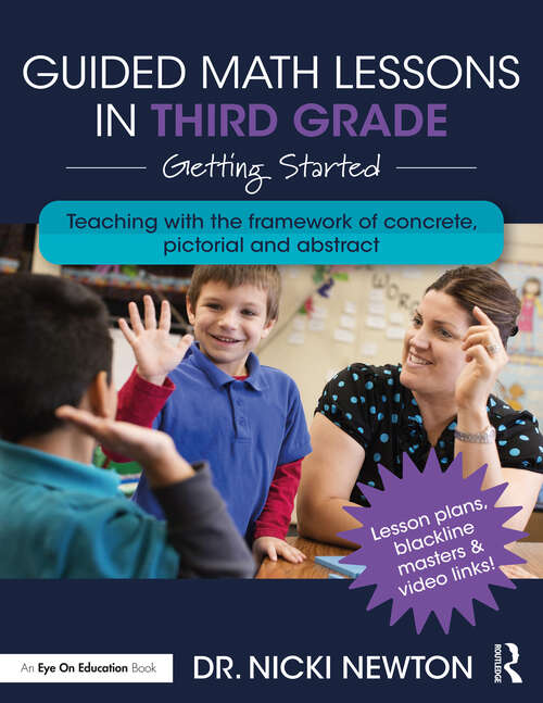 Book cover of Guided Math Lessons in Third Grade: Getting Started