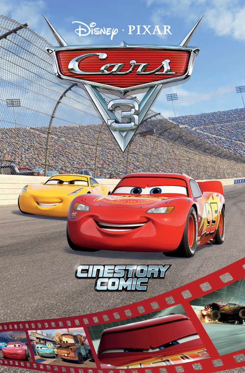 Book cover of Disney/Pixar Cars 3 Cinestory Comic
