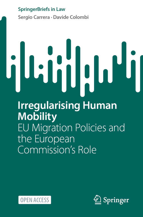 Book cover of Irregularising Human Mobility: EU Migration Policies and the European Commission’s Role (SpringerBriefs in Law)