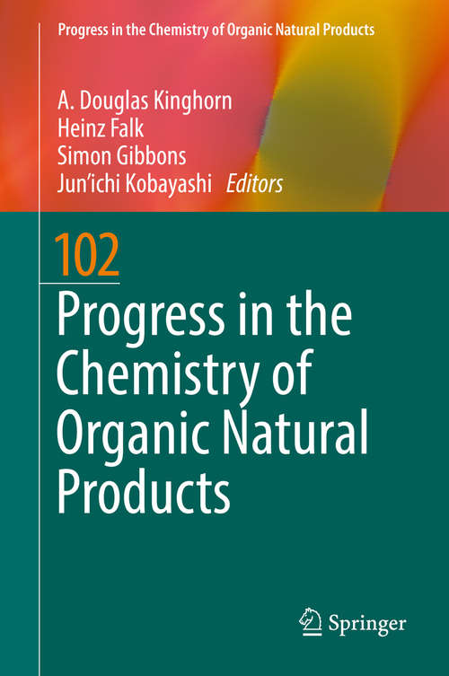 Book cover of Progress in the Chemistry of Organic Natural Products 102
