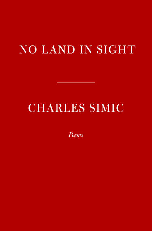 Book cover of No Land in Sight: Poems