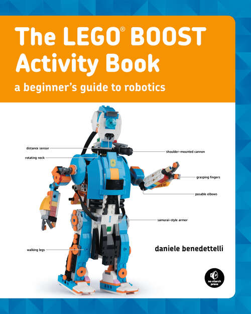 Book cover of The LEGO BOOST Activity Book