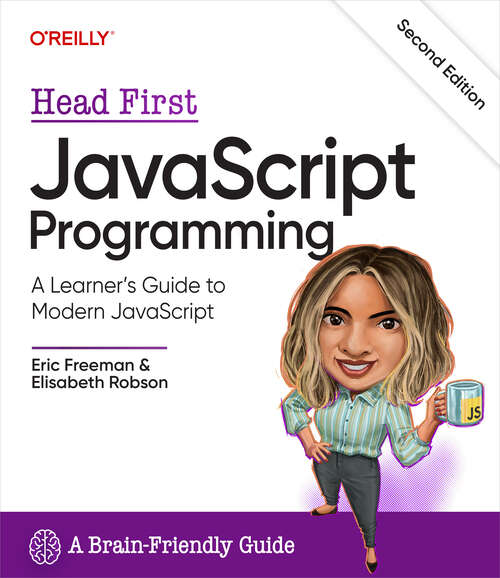 Book cover of Head First JavaScript Programming