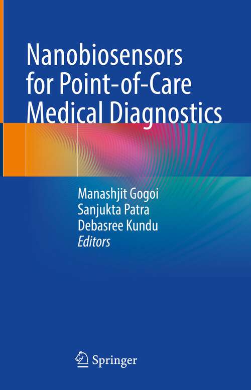 Book cover of Nanobiosensors for point-of-care medical diagnostics (1st ed. 2022)