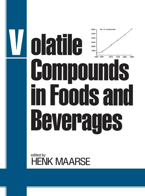 Book cover of Volatile Compounds in Foods and Beverages (Food Science And Technology Ser. #44)