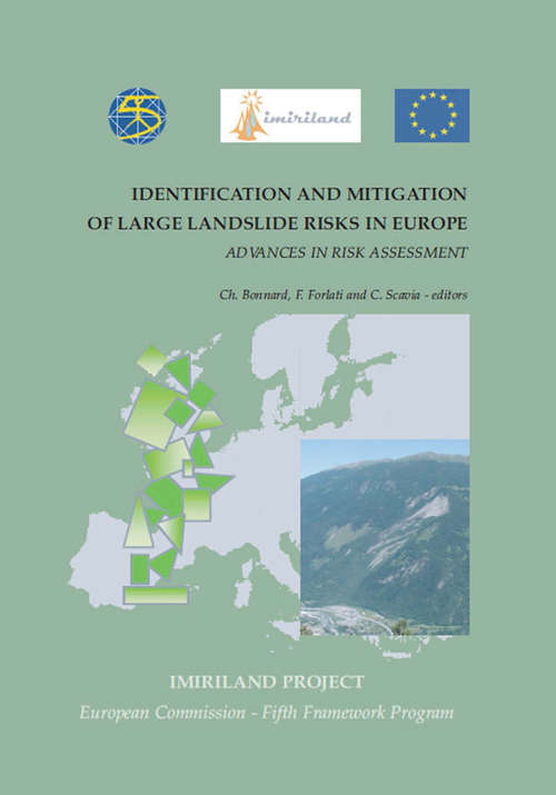 Book cover of Identification and Mitigation of Large Landslide Risks in Europe: Advances in Risk Assessment