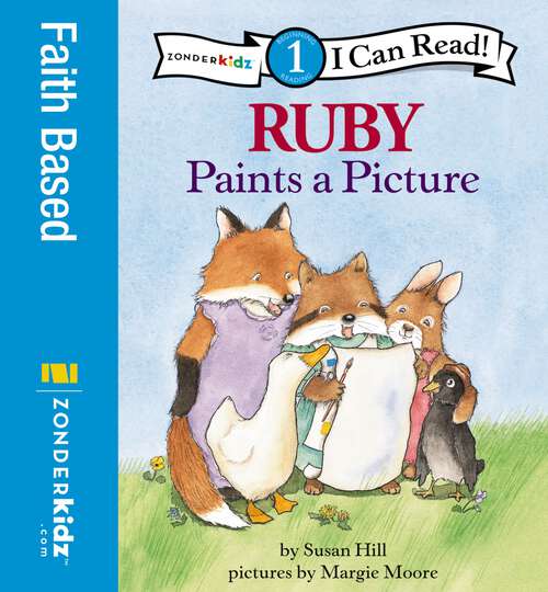 Book cover of Ruby Paints a Picture: Level 1 (I Can Read! / Ruby Raccoon)